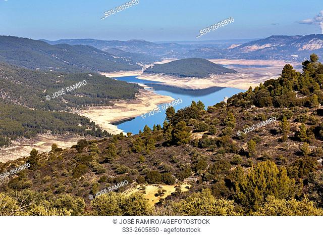 Entrepeñas reservoir. Guadalajara. Castilla la Mancha. Spain. Europe