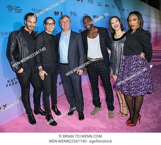 Premiere screening of EPIX's 'Katy Perry: The Prismatic World Tour' at The Theatre at Ace Hotel - Arrivals Featuring: Lockhart Brownlie, Bryan Gaw