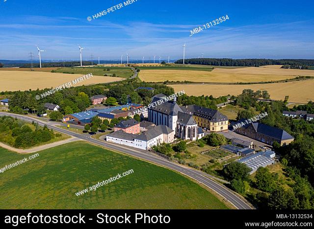 Helenenberg Monastery, Don Bosco Helenenberg youth welfare center, Eifel, Trier-Saarburg district, Rhineland-Palatinate, Germany