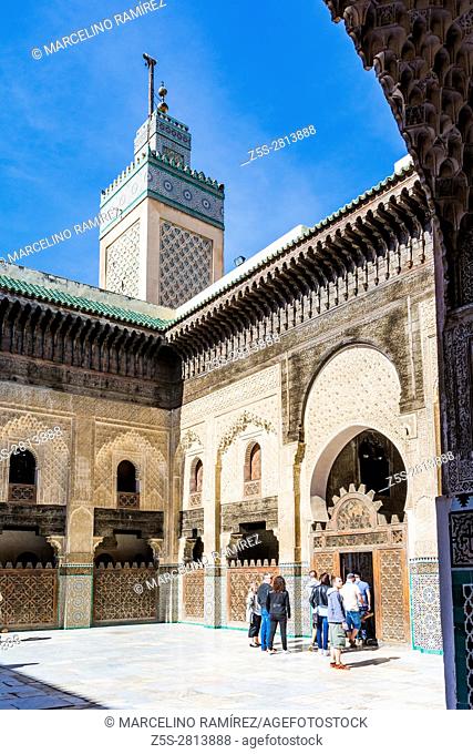 Madrasa Bou Inania. Fes, Morocco, North Africa
