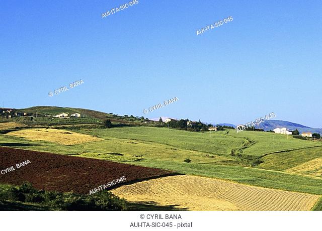 Italy - Sicily - Landscape from the north - Nicosia surroundings