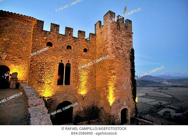 Castle of Montsonis, Foradada, Noguera, Lleida province, Catalonia, Spain
