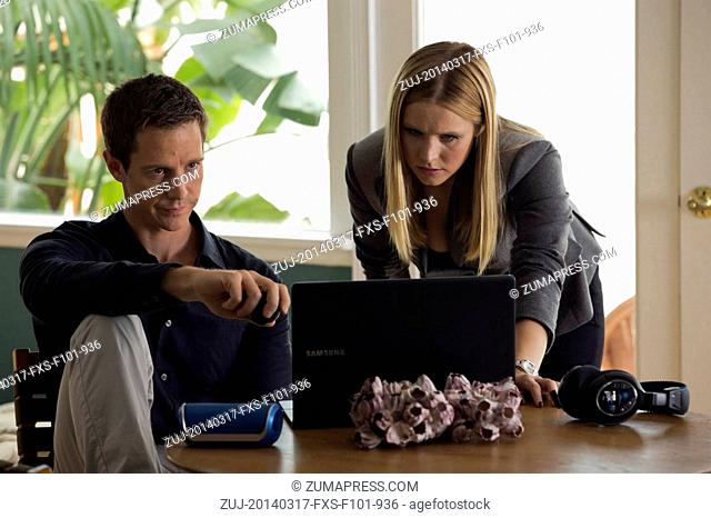 March 17, 2014 - Hollywood, USA - VERONICA MARS (2014).JASON DOHRING.KRISTEN BELL.ROB THOMAS (DIR). (Credit Image: © face to face/Entertainment...