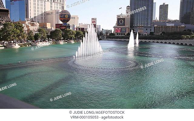 Fountain Show, Bellagio Hotel, Las Vegas, NV, USA