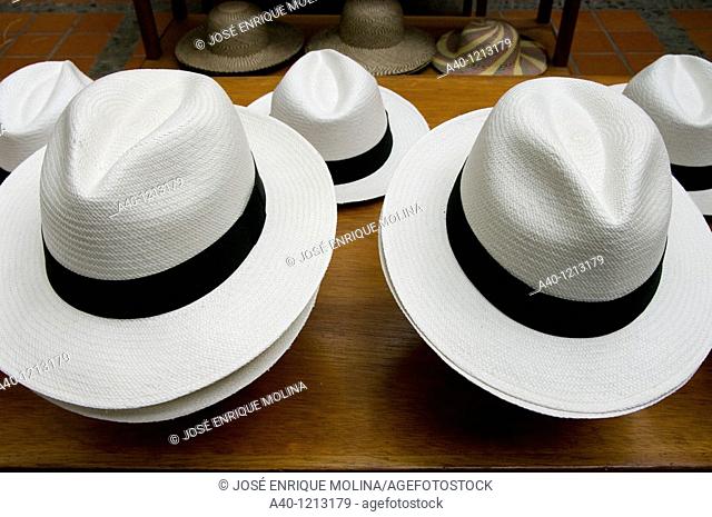 Ecuador. Cuenca city. Panama hat