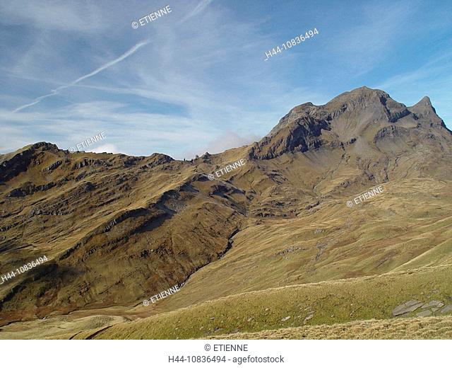 Switzerland, Europe, Bernese Oberland, Canton Berne, Bern, landscape, mountain, mountains, alps, alpine, autumn, Reeti