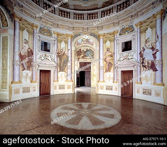 Villa Almerico Capra, Rotunda, Vicenza, Veneto, Italy. (1591)