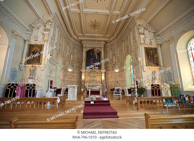 The Church of Notre-Dame-de-Bonsecours de L'Islet-sur-Mer, Quebec, Canada, North America