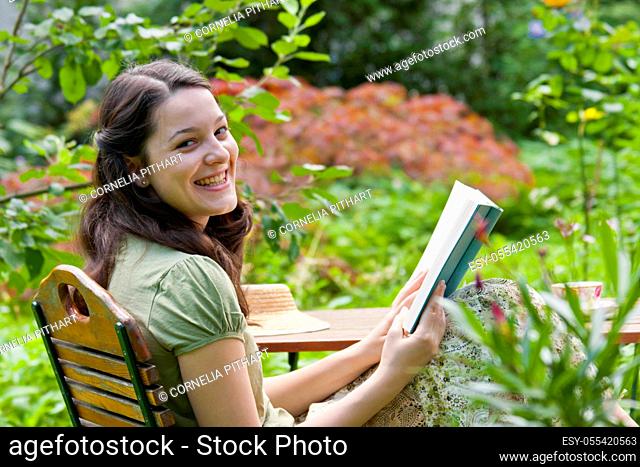 garden, leisure, entertainment, reading