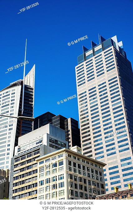Sydney corporate high rise along Macquarie Street
