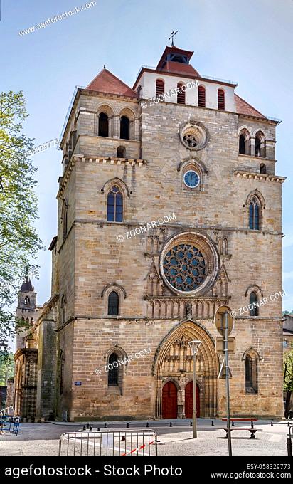 Cahors Cathedral is a Roman Catholic church located in the town of Cahors, Occitanie, France. Facade