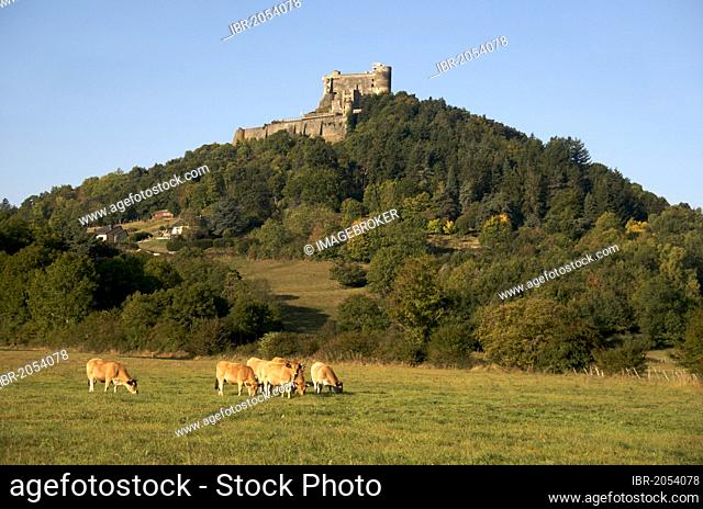 Castle of Murol, Auvergne, Puy-de-Dome, France, Europe