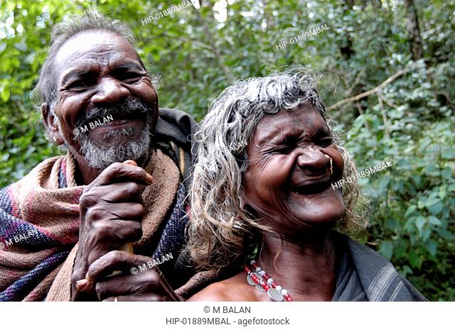 OLD TRIBAL COUPLE OF WAYANAD DISTRICT