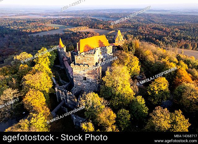 Europe, Poland, Lower Silesia, Grodziec castle / Groditzburg