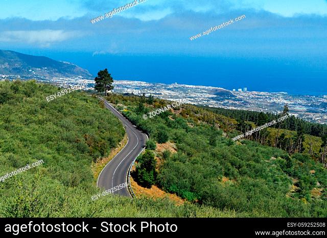 The El Teide National Park in Tenerife, Spain