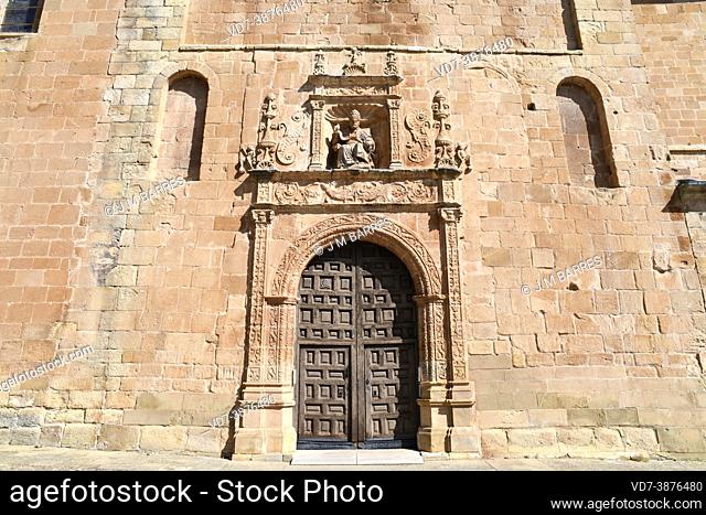 Soria, Concatedral de San Pedro (romanesque and plateresque, 12-16th century). Castilla y Leon, Spain