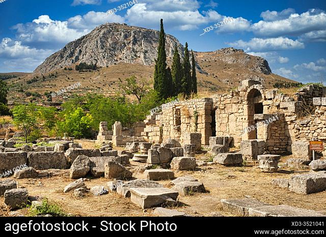 ancient Corinthe, Peleponesis, Greece