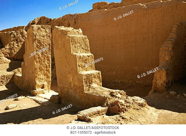 Remains of the Christian church, Dura-Europos, Syria