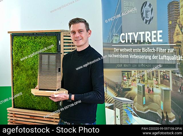 PRODUCTION - 14 February 2022, Brandenburg, Bestensee: Peter Sänger, founder and managing director of the company Green City Solutions