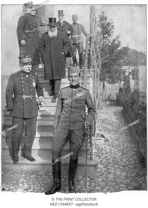 Alexander Karadordevic, Regent of Serbia, World War I, 1915. Alexander ruled Serbia as regent for his father, King Peter I, due to the latter's ill health