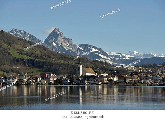 Arth, city, lake of Zug