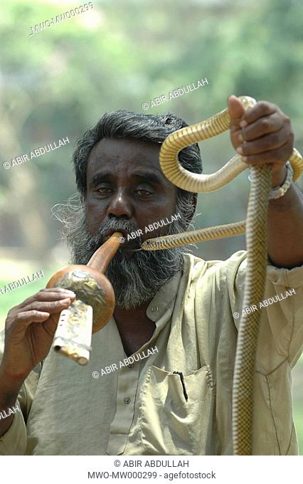 Snake charmers, an ancient gypsy community, still manage to survive the time Bangladesh