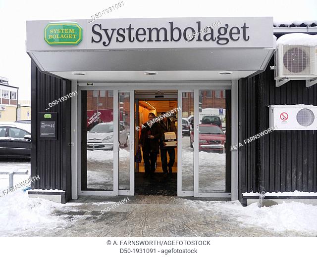 STOCKHOLM SWEDEN Systembolaget, the state controlled liquor store