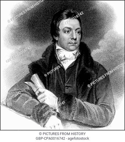 England / UK: Portrait of Henry Salt (14 June 1780 – 30 October 1827), artist, traveller, diplomat, and Egyptologist. John James Halls, c. 1815