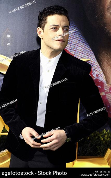 Rami Malek at the premiere of the movie 'Dolittle / The Fantastic Journey of Dr. Dolittle 'at the Regency Village Theater