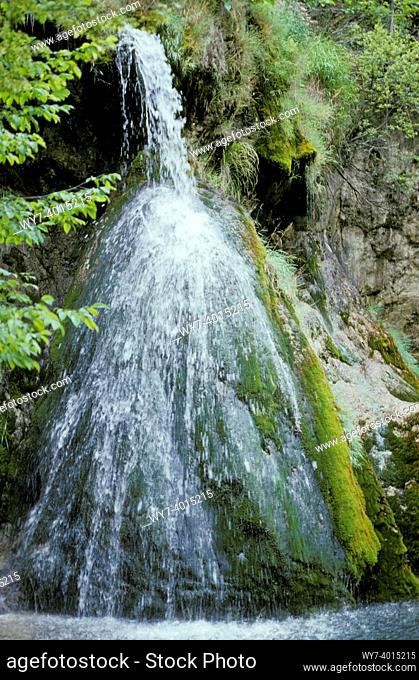 sastavaci falls, plitvice national park, croatia