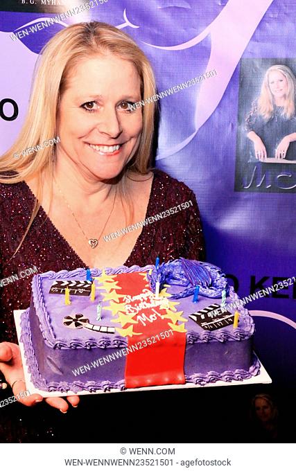 Celebrity hypnotist and actress Mo Kelly's birthday bash and red carpet extravaganza Featuring: Mo Kelly Where: Hollywood, California