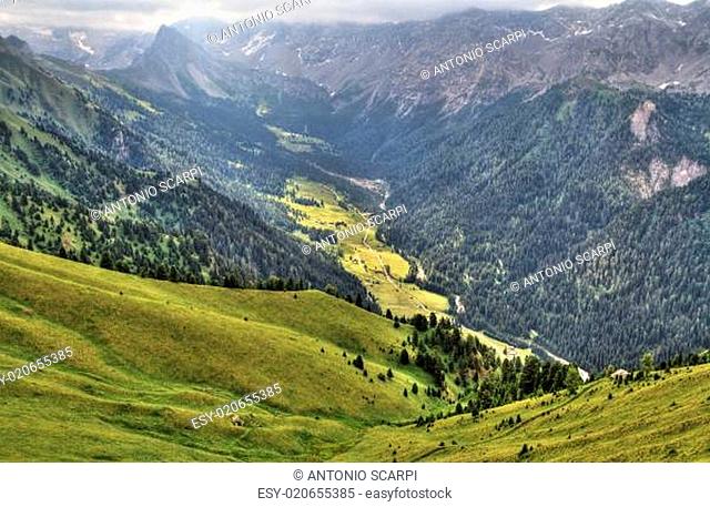 San Nicolo&#039 Valley, Trentino, Italy