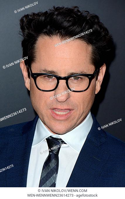 New York premiere of '10 Cloverfield Lane' at AMC Loews Lincoln Square 13 theater - Arrivals Featuring: J.J. Abrams Where: New York, New York