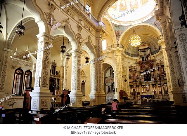 Interior of the Church of San Francisco el Nuevo, historic city centre of Havana, Habana Vieja, Cuba, Greater Antilles, Caribbean, Central America, America