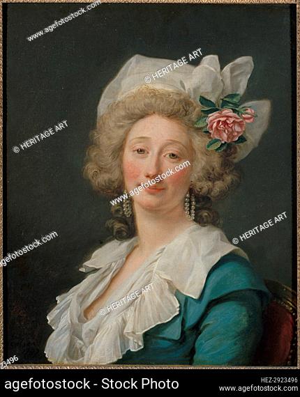 Portrait of a woman, 1787. Creator: Jean-Francois Colson