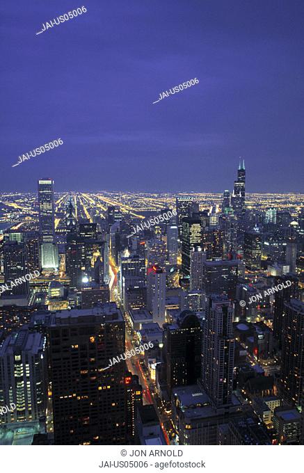 Downtown Chicago, Illinois, USA
