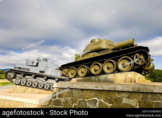 monument of World War II, Death Valley, Slovakia