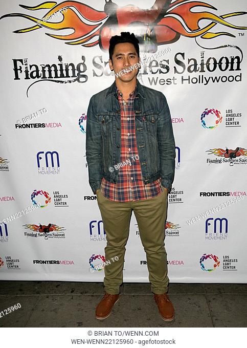 Celebrities attend West Hollywood honoring Flaming Saddles with Proclamation Grand Opening of City’s First Country-Western Saloon at Flaming Saddles in West...
