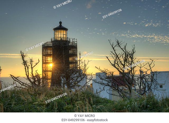 North Head Lighthouse on Washington's Pacific Coast