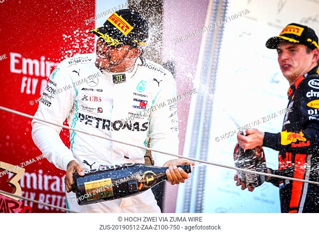 May 12, 2019 - Barcelona, Spain - Motorsports: FIA Formula One World Championship 2019, Grand Prix of Spain, .#44 Lewis Hamilton (GBR