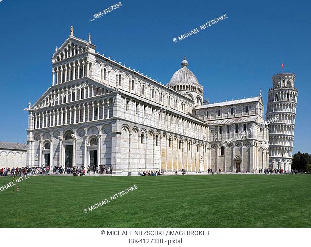The Cathedral and the Leaning Tower of Pisa, Pisa, Tuscany