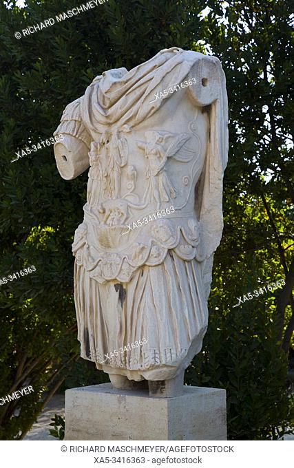Statue of Emperor Hadrian, Ancient Agora, Athens, Greece