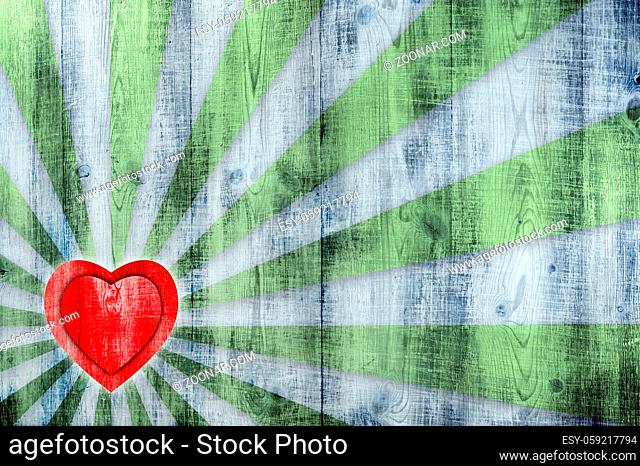 Happy valentines day colorful grunge background with coloured hearts