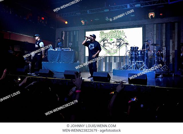 Cypress Hill performing on their 25th anniversary World tour at Revolution Live Featuring: B-Real, DJ Muggs, Sen Dog, Eric Bobo Where: Fort Lauderdale, Florida