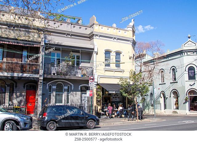 Cafe and Shops in Surry Hills Sydney