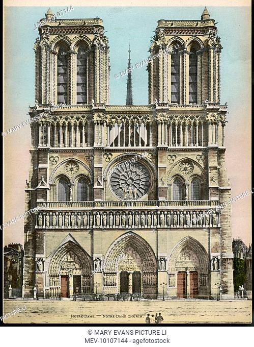 Notre Dame de Paris: main facade