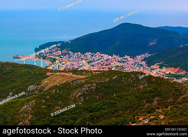 Budva Montenegro - architecture travel background