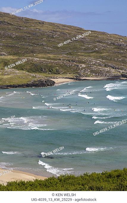 Barleycove beach, aka Barlycove beach on the Wild Atlantic Way, County Cork, Republic of Ireland. Eire
