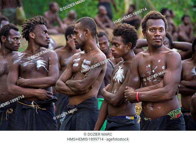 Papua New Guinea, Bismarck Archipelago, Gazelle peninsula, New Britain island, East New Britain province, Rabaul, Tavana village, Tolai ceremony