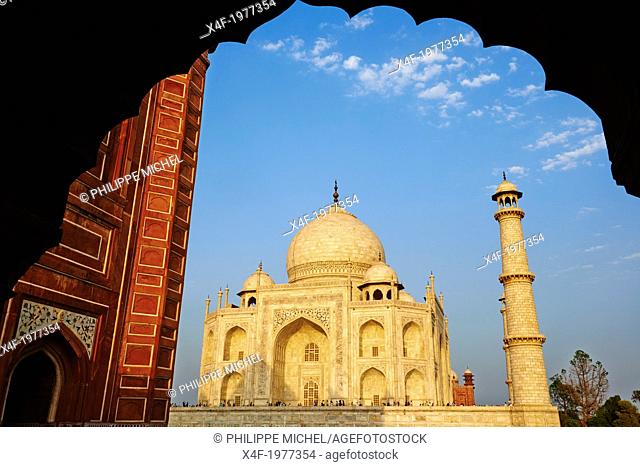 India, Uttar Pradesh state, Agra, Taj Mahal, Unesco world heritage